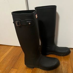 Hunter rain boots